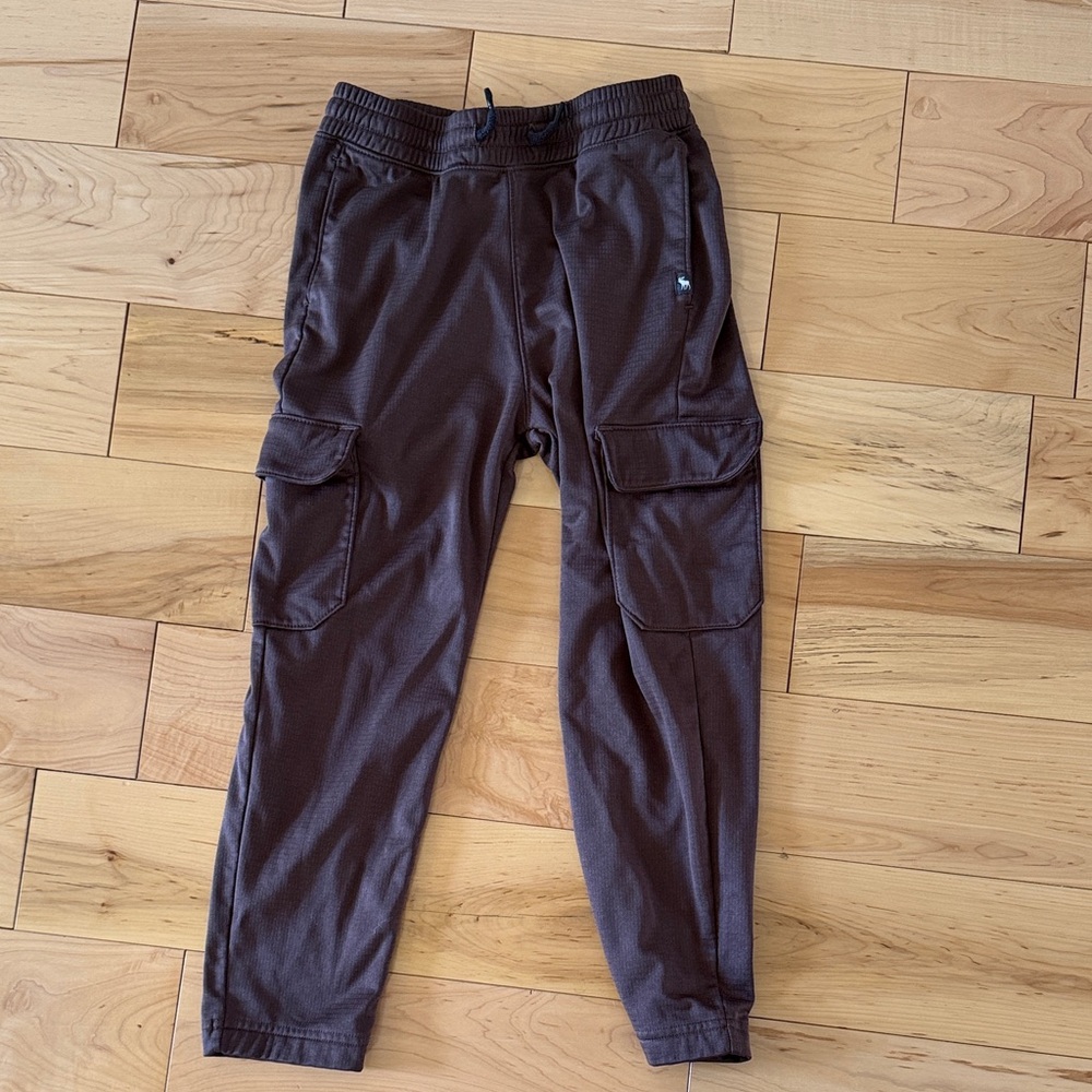 Boys Brown Cargo Pants Abercrombie kids